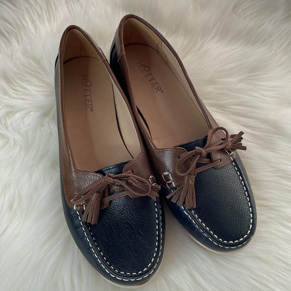 knee length dresses for ladies Hotter Donna Black Leather  Chequers Shoes